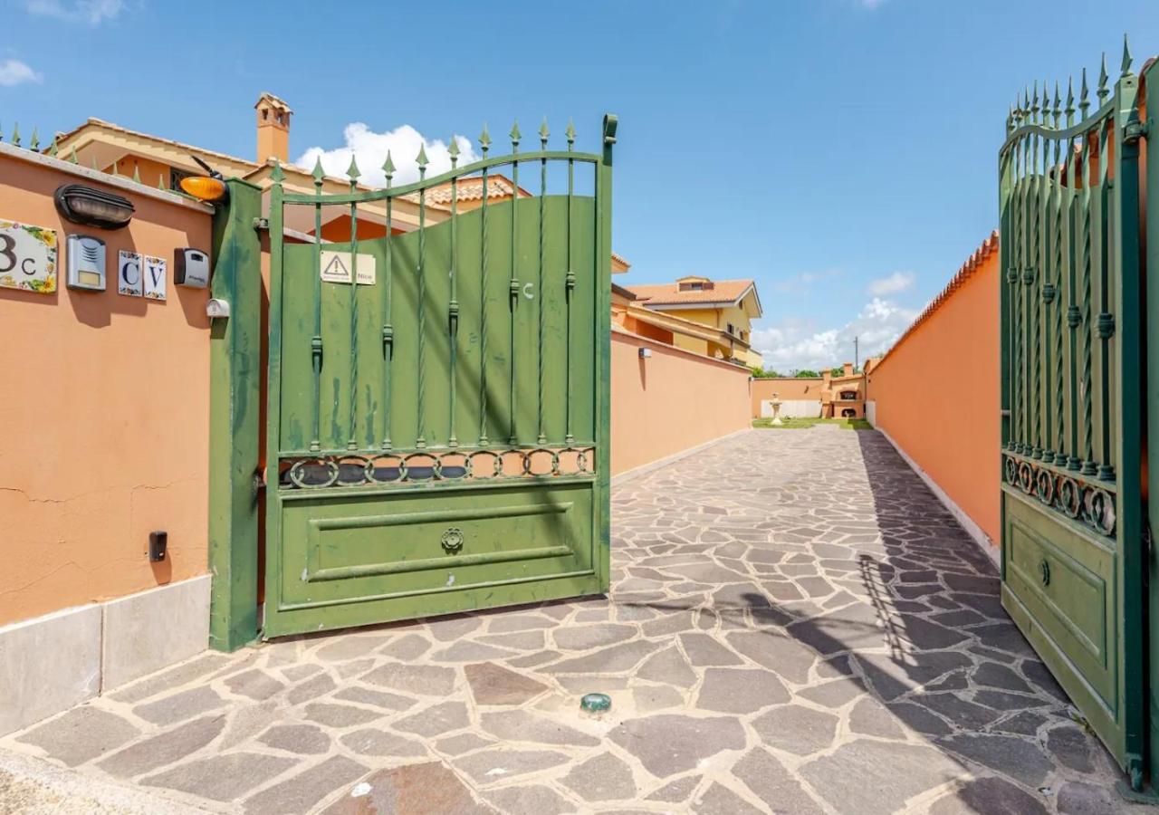 Garden Villa - Free Parking, Wi-Fi E Netflix Fiumicino Exterior foto